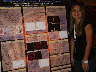 Erica Andreozzi microglia targeting poster